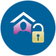Single Home Employee Restriction Override icon (version 2)